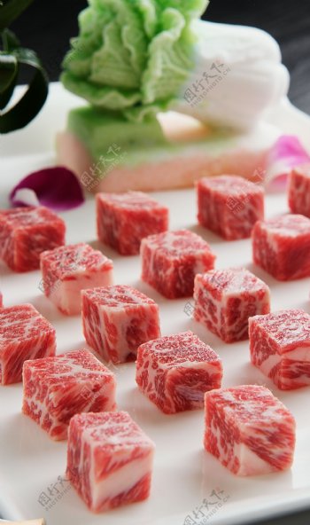 高清澳洲牛肉粒图片
