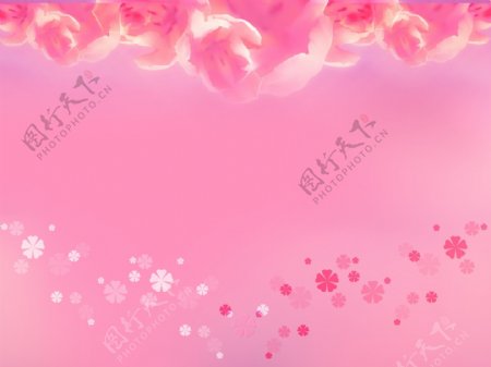 淡粉色婚纱设计模板图片