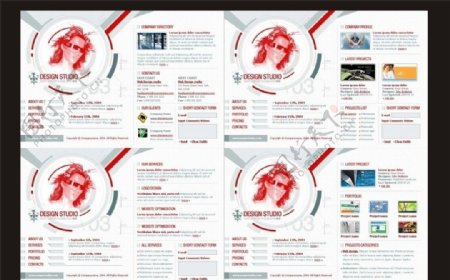欧美科技网页图片
