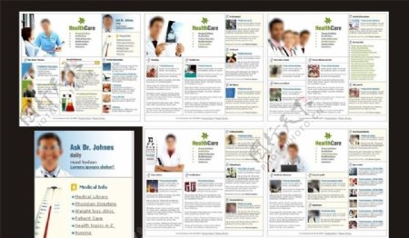 欧美医疗网页图片