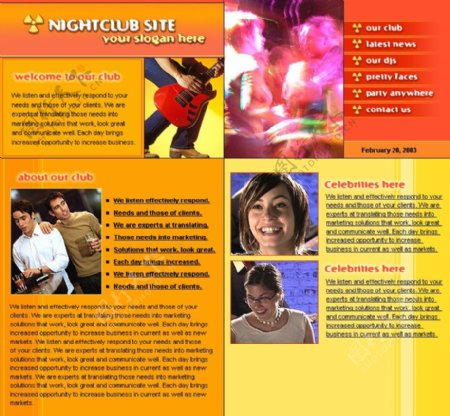 网页设计欧美图片