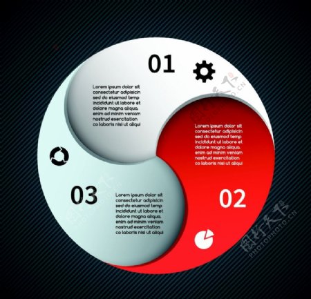 圆圈信息图表图片