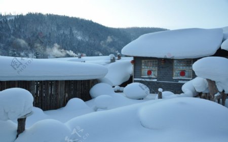 雪乡美景图片