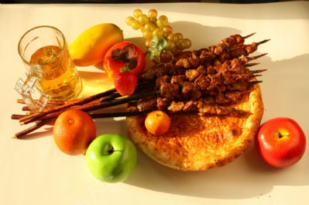 新疆烤肉图片