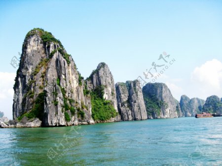 越南下龙湾山水图片