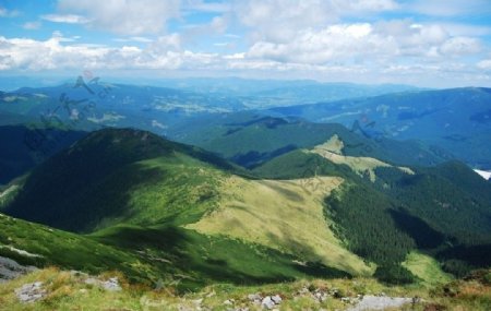 高山景观图片