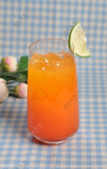 鸡尾酒橙子特制图片
