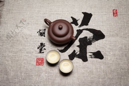 茶道中国风图片