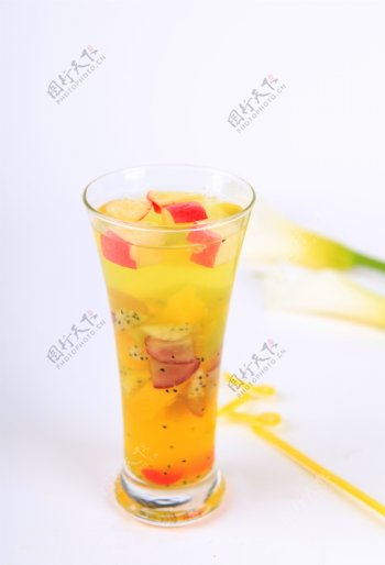 火龙果汁图片