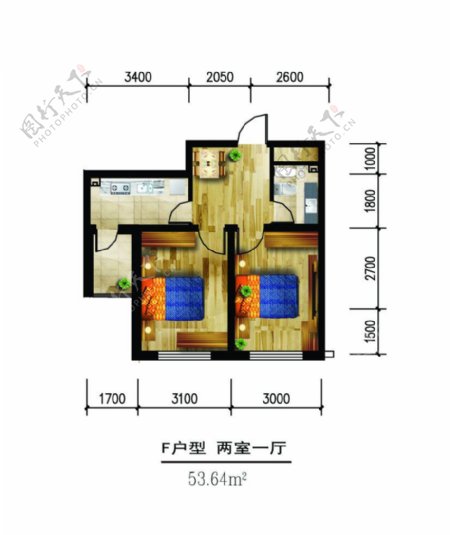 室内平面布置图图片