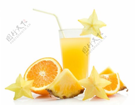 橙汁桔子汁图片