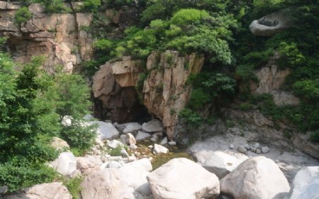 北九水风景图片