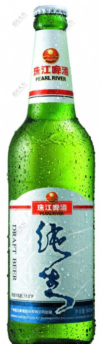 珠江啤酒纯生图片