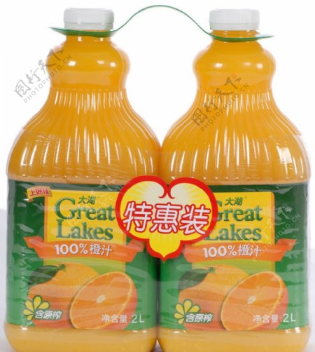 大湖橙汁图片