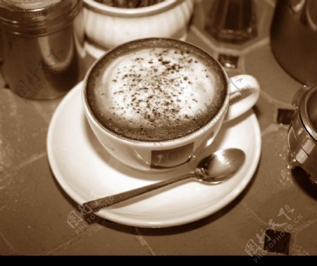咖啡之卡布基努图片