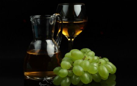 葡萄酒青葡萄图片