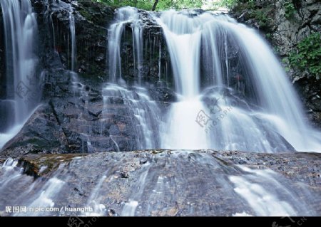 高清风景照清溪自然29瀑布图片