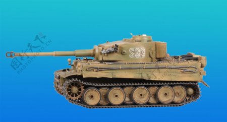 坦克PSD分层素材图片