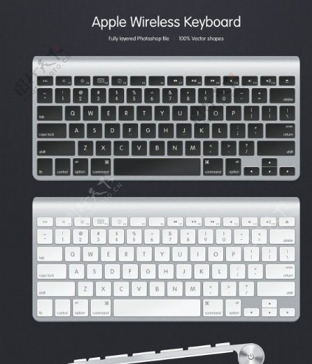 苹果键盘图片