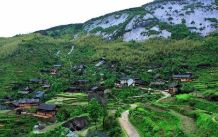 瑶族村落湘西图片