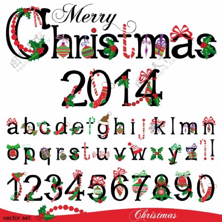 2014年圣诞节图标素材图片