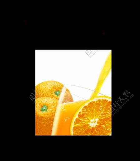 水果橙子高清分层TIF图片