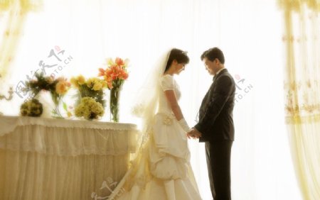 韩式风格婚纱照图片