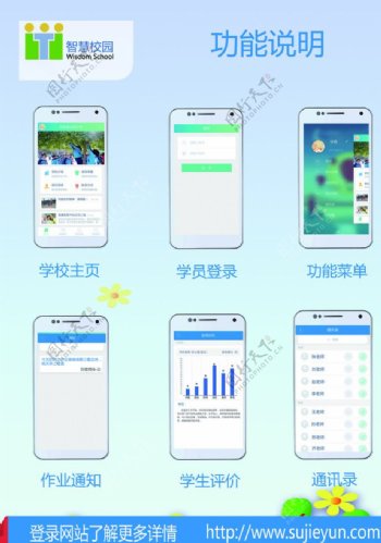 智慧学校彩页图片