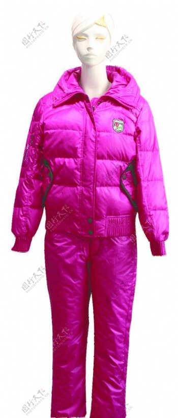 羽绒服羽绒服模特图片