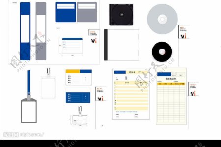 VI模板文件全集办公事务用品类3图片