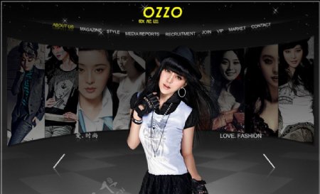 网页设计欧尼尔韩国品牌设计网站爱183时尚图片