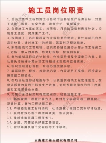 建筑公司制度牌图片