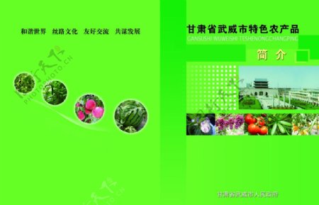 农产品画册封面图片
