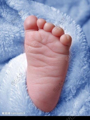 婴儿的脚印图片