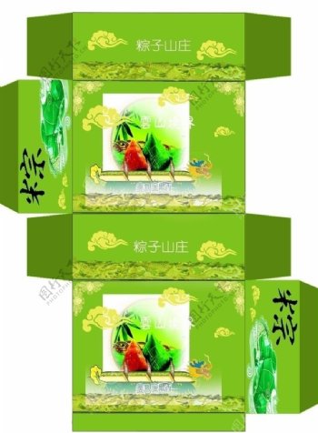 端午节粽子包装盒图片