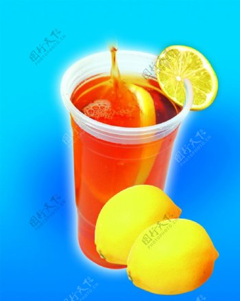 柠檬饮品图片