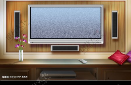 鼠绘液晶电视图片