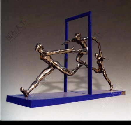 2008奥运雕塑展分层02图片