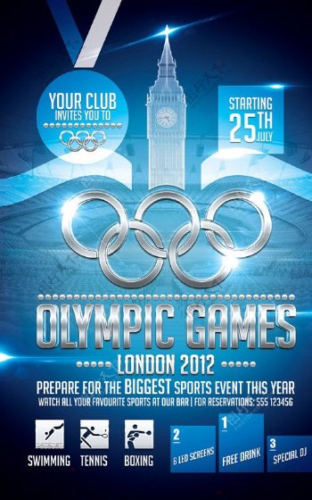 2012伦敦奥运海报90x60图片