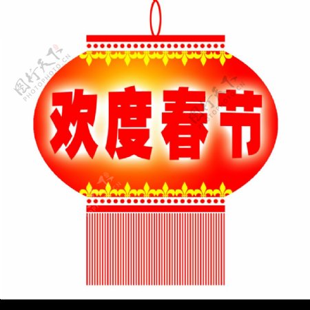 春节灯笼图片