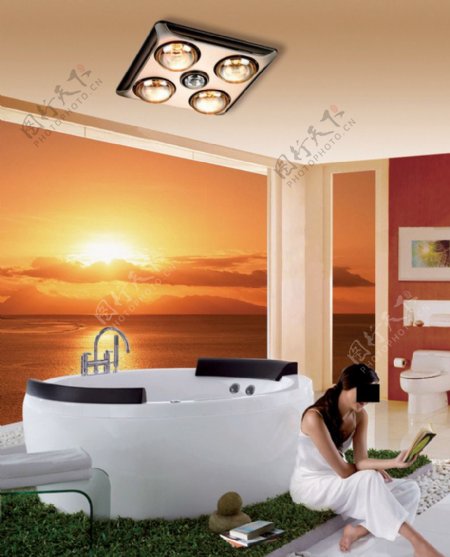 浴霸浴缸图片