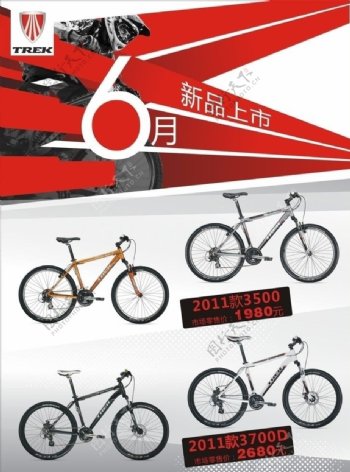 trek自行车海报图片