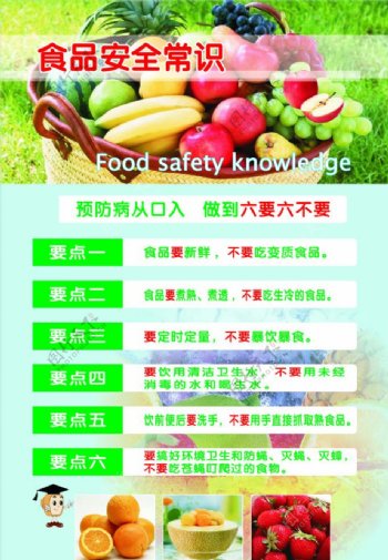 食品安全常识图片