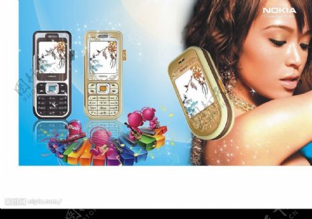 NOKIA手机广告图片