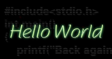 荧光HelloWorld