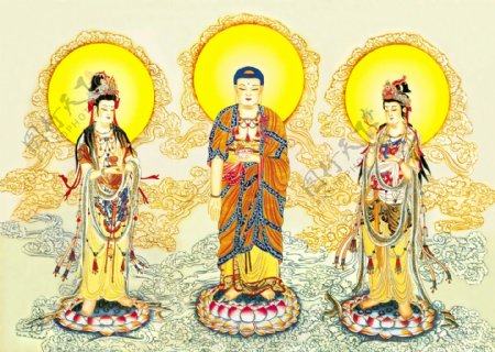三圣佛像