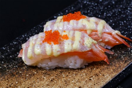 三炙虾寿司