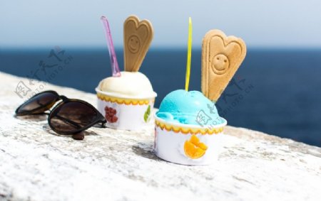 蓝精灵冰淇淋