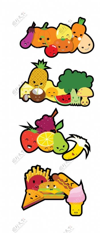 水果蔬菜食物