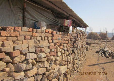 石头墙砖墙